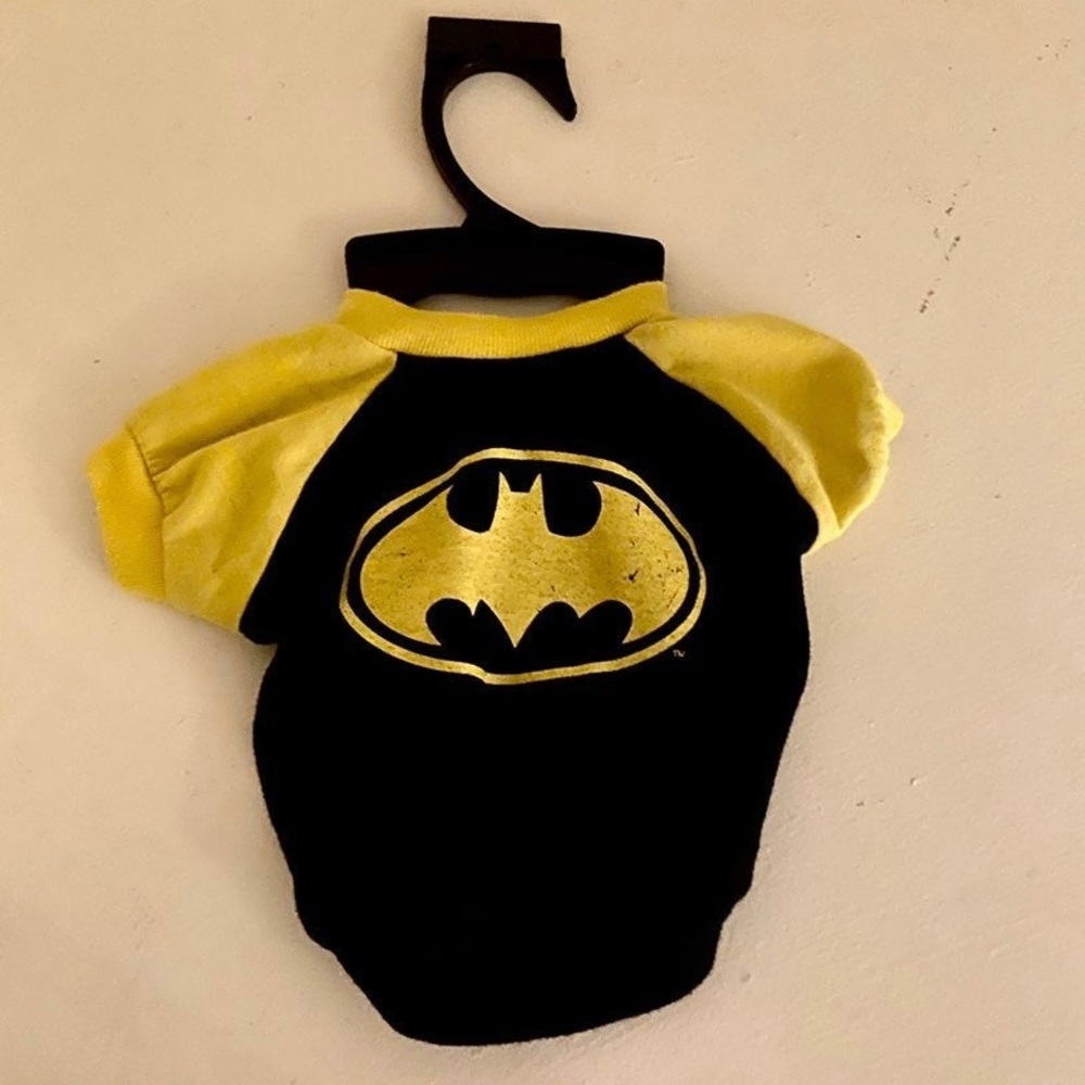 NWT Batman Soft Knit Dog Top Size XS